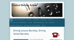 Desktop Screenshot of control-driving-school.co.uk